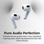 Glassology GTA3 TWS Earbuds with Touch Control and 24 Hours Playtime