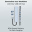 GH8G 8-in-1 USB-C Hub – 4K HDMI, Dual Type-C, Ethernet & SD/TF UAE