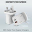 2-in-1 30W USB-A & USB-C Fast Charger – Dual Port Travel Adapter