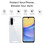 Samsung Galaxy A26 5G Clear Case Non-Yellowing, Shockproof Bumper, Anti-Scratch Hard PC Back