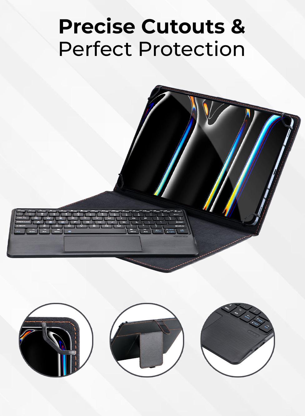 مجموعة لوحة مفاتيح وماوس لاسلكية عالمية 