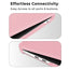 Glassology MacBook Air 13.3 (2020) Hard Shell Case Solid Pink Slim, Durable & Scratch-Resistant