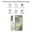 Glassology Samsung Galaxy S24 Plus Clear Case Magnetic Shockproof, Non-Yellowing