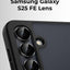 واقي عدسة لهاتف سامسونج جالاكسي S25 FE - أسود أنيق 