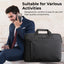 Laptop Bag 15-16" Inch Durable Polyester, Sleek Design - Black