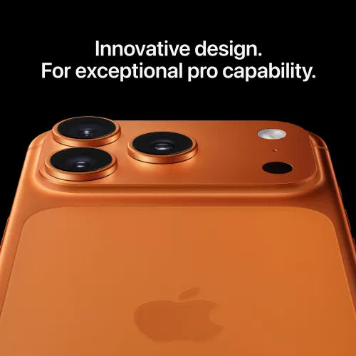 Apple iPhone 17 Pro Max 512GB Cosmic Orange 5G Middle East Version with Free 4-in-1 Accessories Bundle | eSIM Supported