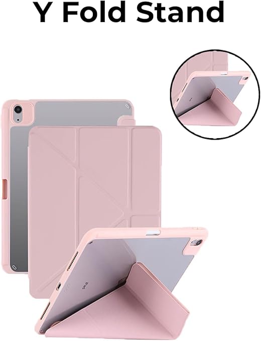 Glassology pink folding case for iPad Air 13 2025