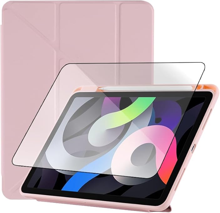Glassology pink folding case for iPad Air 13 2024