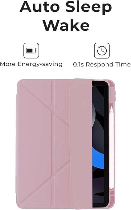 Glassology pink folding case for iPad Air 13 2027