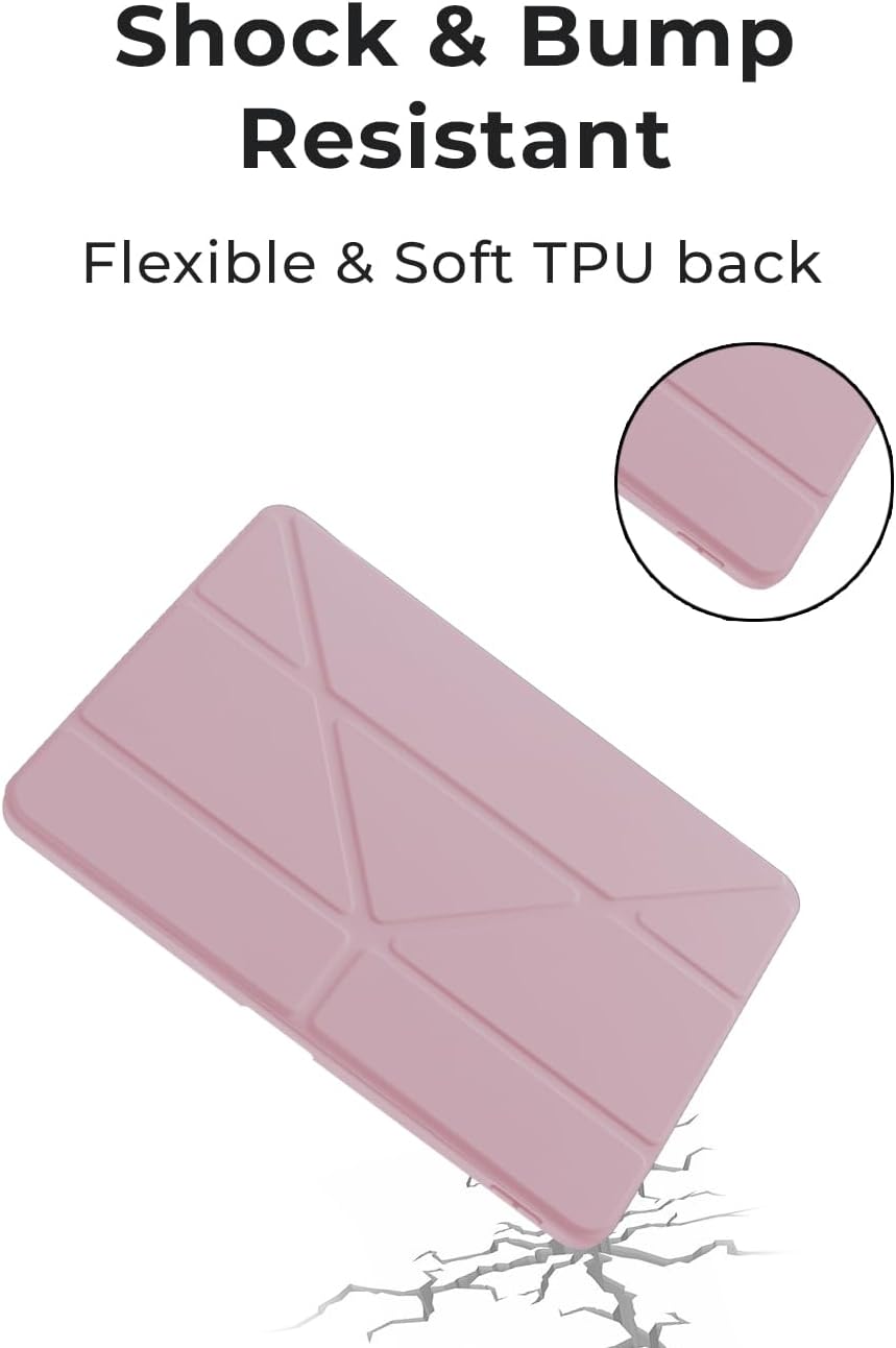 Glassology pink folding case for iPad Air 13 2028