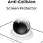 Screen protector with 'Upgraded Anti-Collision' text on a white background