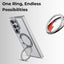 Samsung Galaxy S24 Ultra MagSafe Case Clear 360° Rotate Ring Stand
