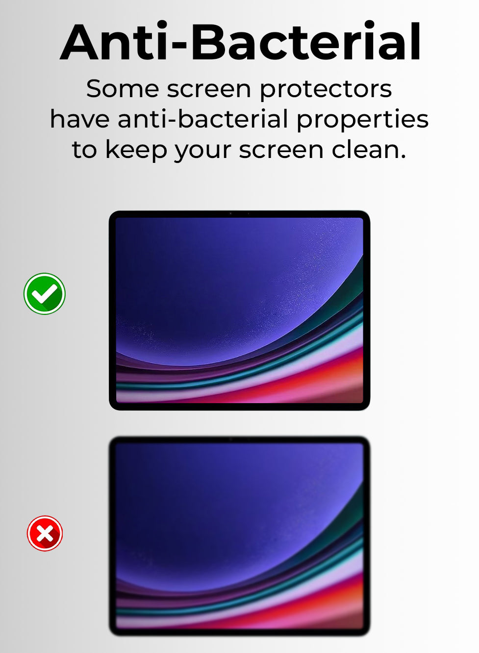 Glassology Protective Case + Screen Protector for Samsung Galaxy Tab S9 FE