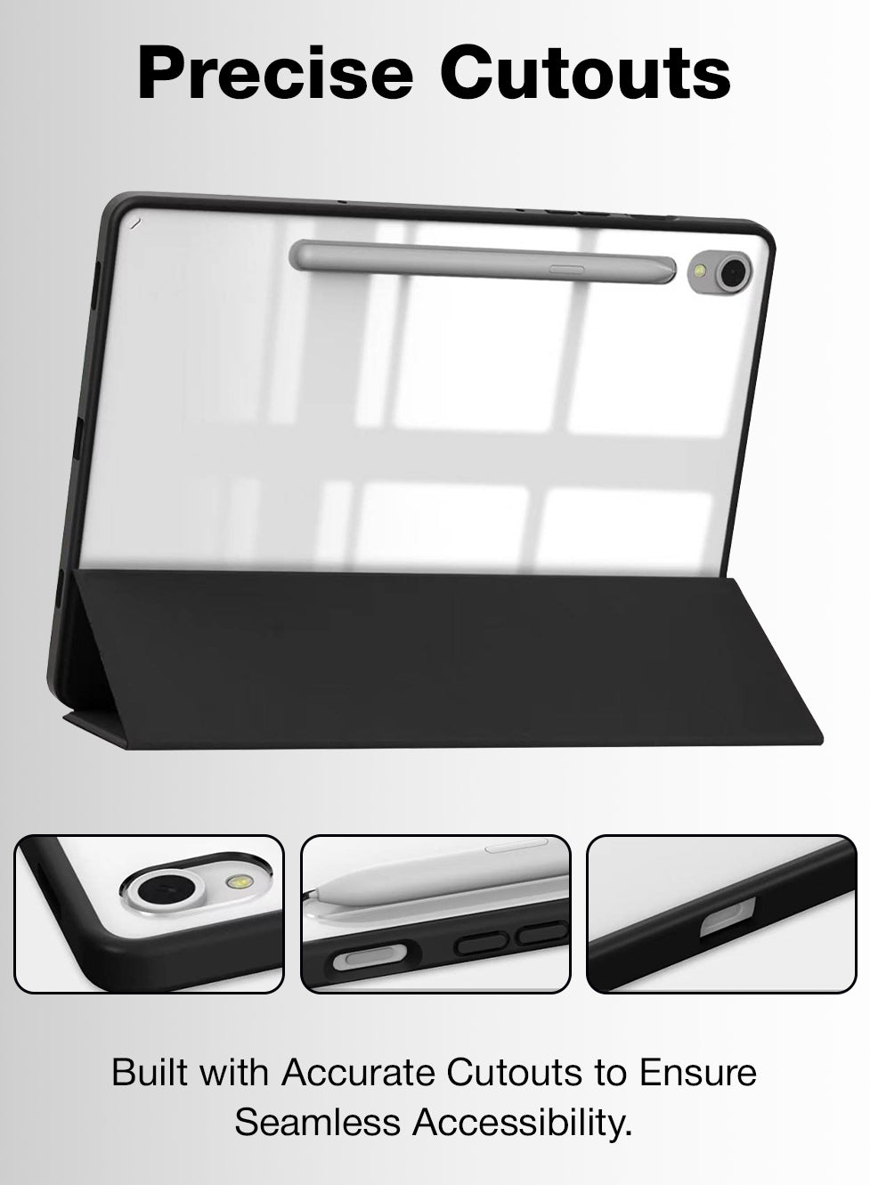 Glassology Protective Case + Screen Protector for Samsung Galaxy Tab S9 FE