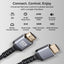 Glassology HDMI 5 Meter 8K Ultra HD High Speed Braided Cord