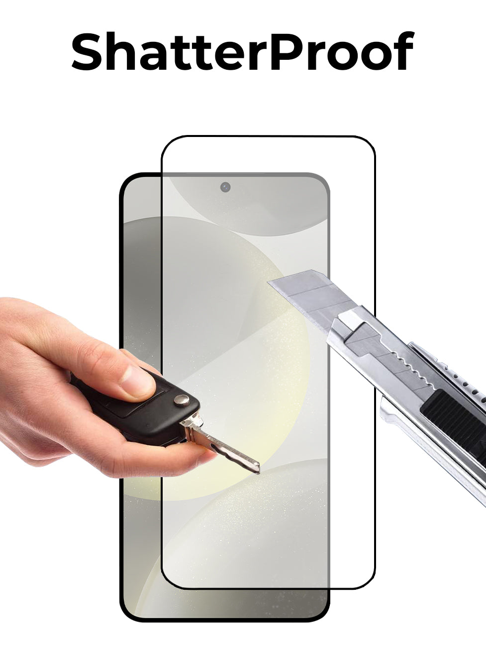 full coverage screen protector for Samsung Galaxy S24 Plus