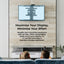 Glassology 55 inch to 85 inch TV Wall Mount Bracket with 160° Rotation TV and Monitor