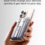 Glassology 10000mAh Magnetic Wireless Power Bank 20W PD Fast Charging, Built-in Cables, Kickstand & MagSafe Compatibility