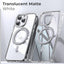 Glassology iPhone 15Pro Max Clear 360 Rotate Ring Stand Magsafe Case