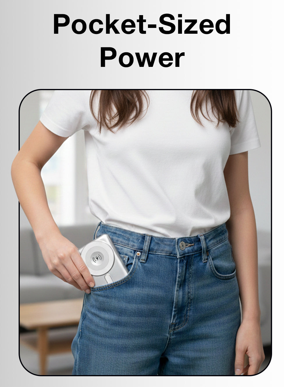 بنك طاقة MagSafe بسعة 10000 مللي أمبير لأجهزة iPhone 