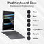 Glassology Detachable iPad Keyboard Case with Trackpad Backlit