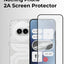 Glassology screen protector for Nothing Phone 2A on a white background