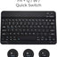 Wireless Keyboard and Mouse Combo – Slim Ergonomic 2.4GHz Set with Silent Keys, Plug & Play Nano Receiver