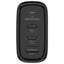 65W GaN Fast Charger | 3 - Port USB - C & USB - A Power Adapter - GLASSOLOGY