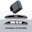65W GaN Fast Charger | 3 - Port USB - C & USB - A Power Adapter - GLASSOLOGY