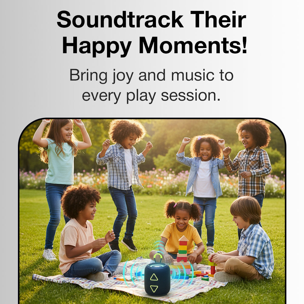 Glassology WISME Y8 – Portable Wireless Bluetooth Speaker | Deep Bass, 3H Playtime, Multi-Function Controls