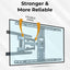 Glassology 55 inch to 85 inch TV Wall Mount Bracket with 160° Rotation TV and Monitor