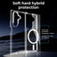Glassology Samsung Galaxy Z Fold 7 Clear MagSafe Silicone Case, Slim & Protective