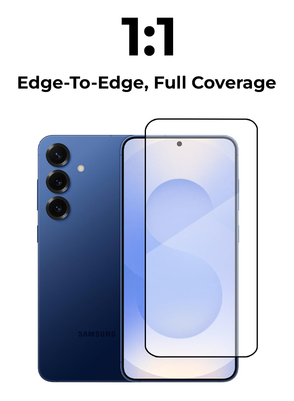 9H tempered glass screen protector for Samsung Galaxy S25 Plus