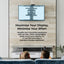 75 inch to 120 inch TV Wall Mount Bracket with 180 Rotation TV and Monitor. - GLASSOLOGY