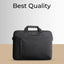 Laptop Bag 15-16" Inch Durable Polyester, Sleek Design - Black