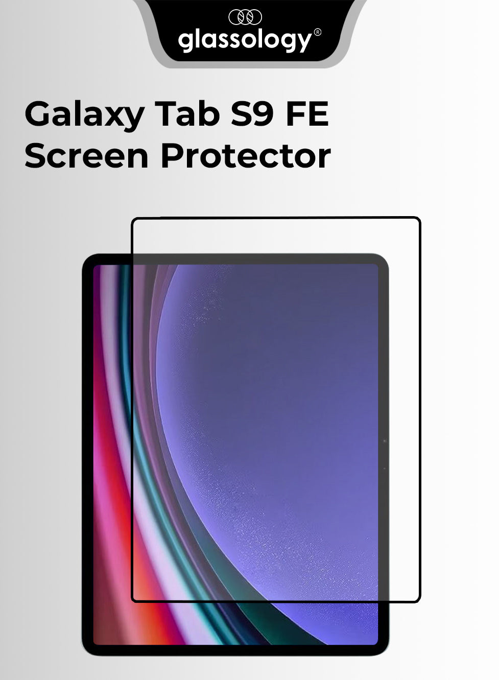 Glassology Protective Case + Screen Protector for Samsung Galaxy Tab S9 FE