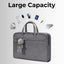 Laptop Bag 15-16"  Inch Laptops Faux Leather - Grey