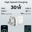 iPhone 17 Air Bundle [Magsafe Clear Case, Privacy Screen Protector, Lens Protector (Silver), 30W Adaptor, C to C Cable]