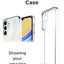 Glassology clear transparent case for Samsung Galaxy A21