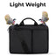 Glassology 15.4" Laptop Bag Black Sleek, Water-Repellent & Durable for Everyday Use