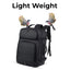 Glassology Faux Leather Laptop Backpack Stylish, Durable & Water-Repellent, Fits 15.6" Laptop.