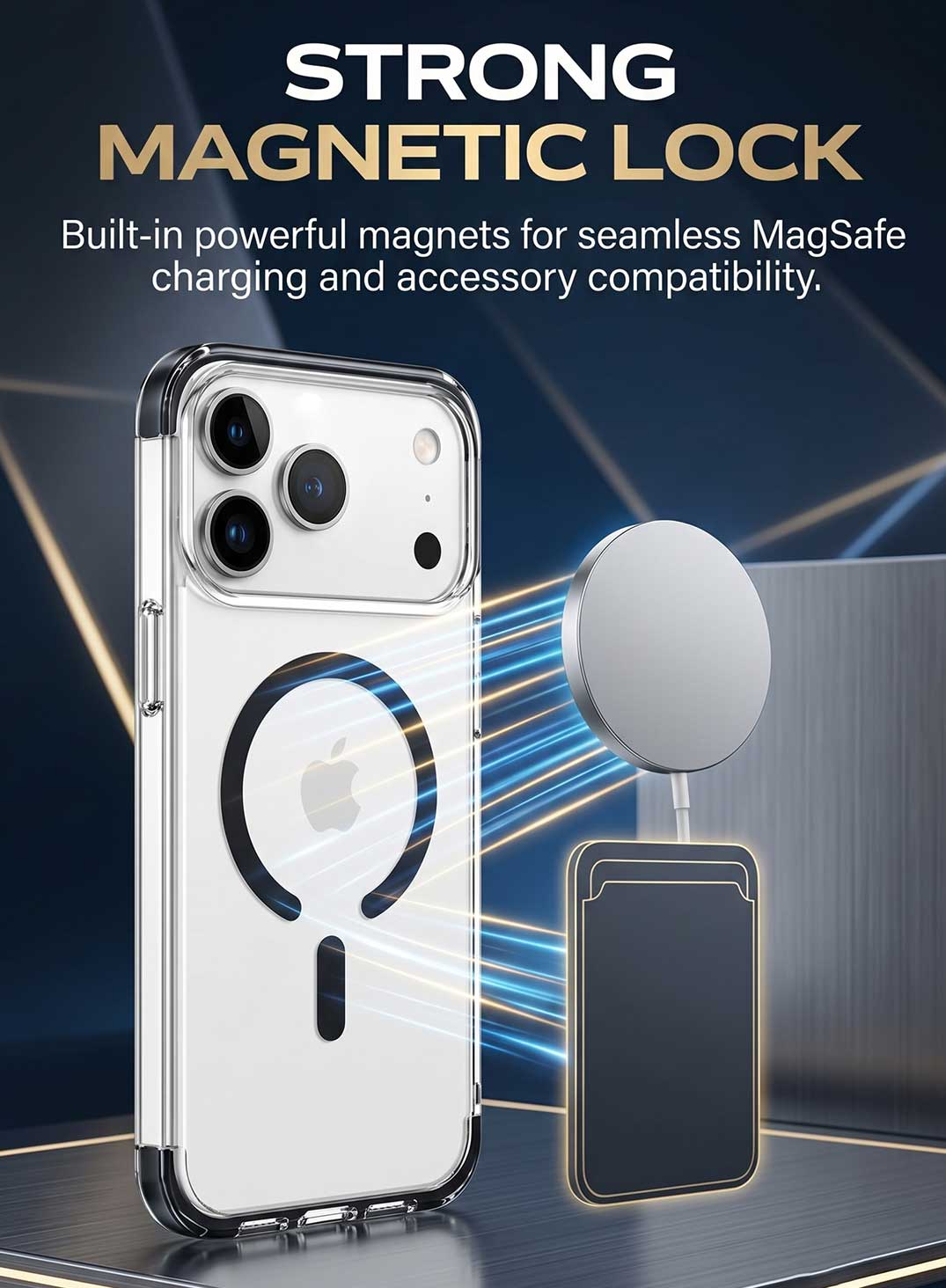 Glassology MagSafe Prism Series Case for iPhone 18 Pro Max Black
