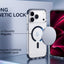 Glassology MagSafe Nova Ring 360 Case for iPhone 18 Pro Max Burgundy