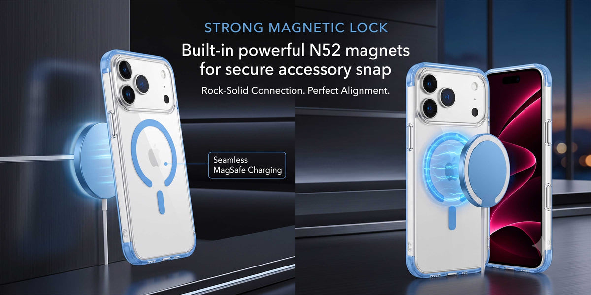 Glassology MagSafe Prism Series Case for iPhone 18 Pro Max Glacier