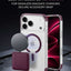 Glassology MagSafe Prism Series Case for iPhone 18 Pro Max Burgundy
