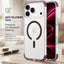 Glassology MagSafe Prism Series Case for iPhone 18 Pro Max Burgundy