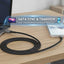 Glassology USB C to Lightning Cable 2M, 35W Fast Charging Cable, Durable Braided Nylon Charging Cord