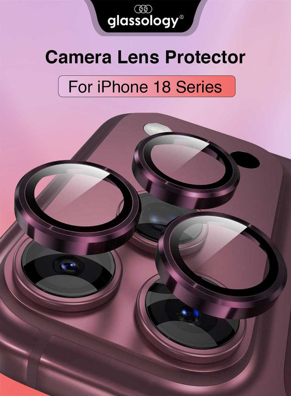 iPhone 18 Pro / Pro Max, Cherry Camera Lens Cover, Anti-Scratch Protective Guard for Rear Camera