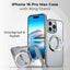 جراب ماج سيف قابل للدوران 360 درجة لهاتف iPhone 17 Pro Max (رمادي)