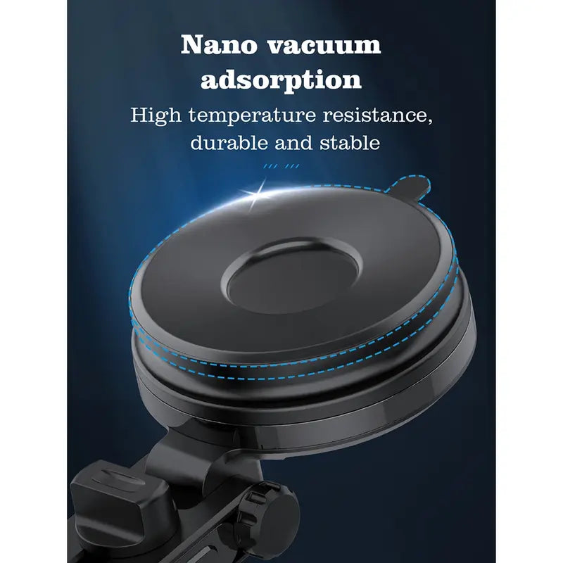 Glassology 15W Fast Wireless Car Charger Phone Mount Holder